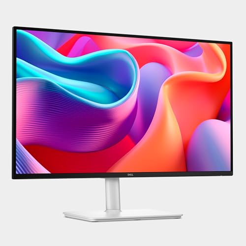 Dell 27 Plus S2725DC QHD Display QHD USB-C 27" QHD (2560 x 1440) 144 Hz 1 ms, 2 3 W Speakers, USB-C/HDMI/DisplayPort 1.4, Height/Tilt/Rotary, AMD FreeSync - Ash White