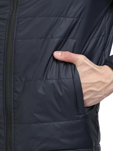 Scott International Men's Padded Quilted Winter Jacket | Puffer Jacket | Padded Nylon Fabric | Full Sleeves | Front Zip Closure | Lightweight Casual Jacket | Travel & Outdoor Winter Wear