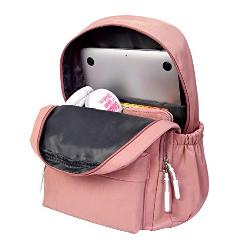 Lino Perros Women Free Size Standard Backpack (PINK)