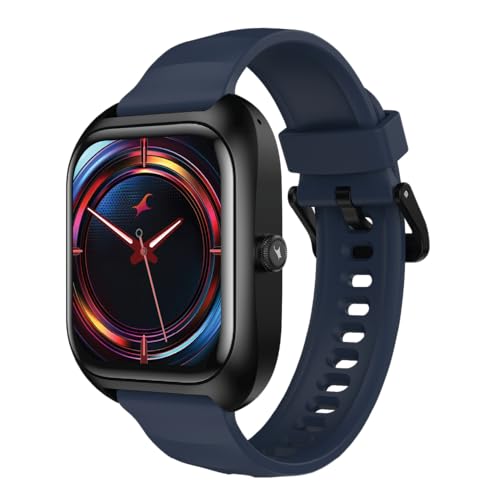 Fastrack VOX Plus 1.85” Smart Watch for Men & Women with TFT Display,to-do List,BT Calling, Offline Voice Commands, 24/7 Health Suite (SPO₂, HRM, Sleep), IP68, Games & Multiple Watch Faces
