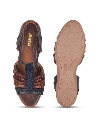 Hush Puppies Bata Gold Casual Sandal Light Weight For Girls/Women
