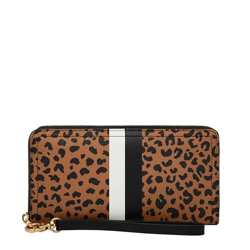 Fossil for Leather Women's Wallets (Cheetah), SL6354989