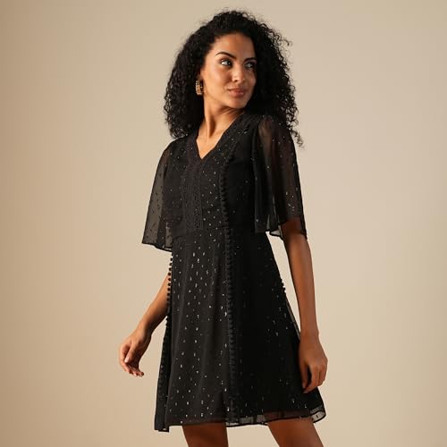 Globus Women Dress (GS568672_Black_L)