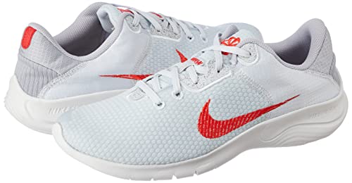 Nike Womens W Flex Experience RN 11 NN Pure Platinum/LT Crimson-Wolf Grey Running Shoe - 6 UK (DD9283-007)