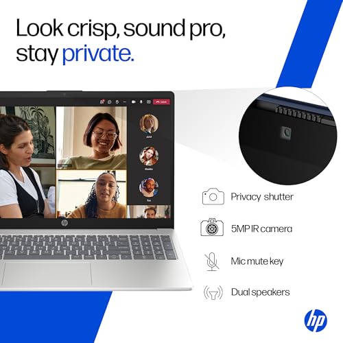 HP OmniBook 5 Flip (Previously Pavilion), Intel Core 7 150U (16GB LPDDR5,1TB SSD) 2K, 300 nits, 14''/35.6cm, Convertible, Win11, M365, Office24, Glacier Silver,1.65kg, fp0690TU, Pen, 5MP Camera Laptop