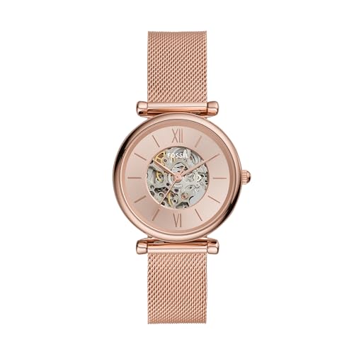 Fossil Analog Gold Dial Women's Watch - ME3175