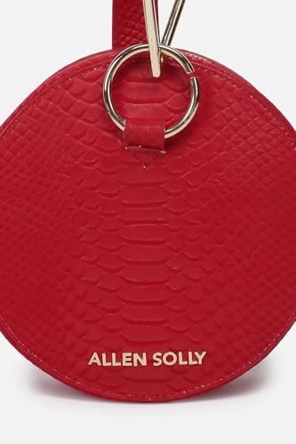 Allen Solly Womens textured red HANDBAG