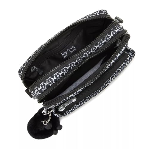 Kipling womens Abanu Mini 2-In-1 Convertible Crossbody, Signature Print, 9.5''L x 6.75''H x 3.5''D