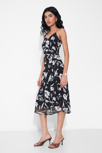 Annabelle by Pantaloons Womens Dress_AW25WWANDRS00014M54A169_Jet Black_XS