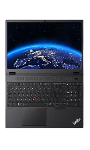 Lenovo Thinkpad P16v Intel Core Ultra 9 185H 16"(40.64 cm) WUXGA IPS 300Nits, AI Ready Thin and Light Workstation (32GB/1TB/Win11 Pro/Backlit/NVIDIA RTX 3000 8GB/Black/3Y Premier/2.22Kg), 21KXS05300