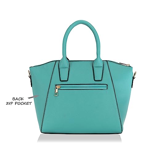 Lavie womens Pamukkale S Large Green Satchel