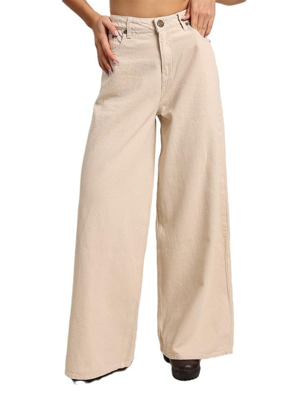 Bene Kleed Denim Trousers for Women Slim Fit Jeans