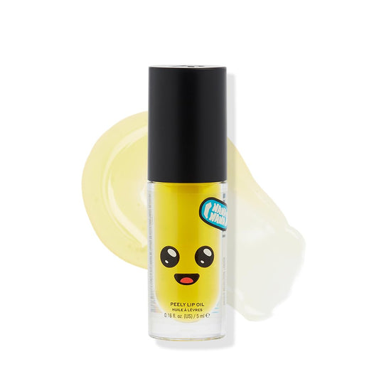 Makeup Revolution-X Fortnite- Lip oil-Peely Banana | Pucker up with Peely Lip Oil |A hydrating & non-sticky formula | A perfect everyday wear oil |Get lively looking, super sweet lips | 5ml