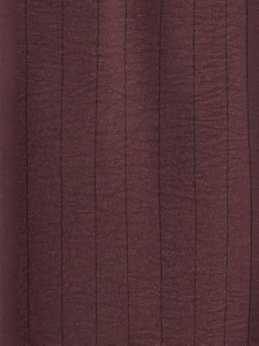 Max Women Striped Shirt (Maroon_XL)