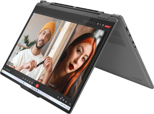 Lenovo 2024 Yoga 7 2-in-1 16” WUXGA IPS Touch Laptop 12-Core Intel Core Ultra 7 155U 16GB LPDDR5 1TB SSD Thunderbolt 4 USB-C w/DP WiFi AX BT Webcam HDMI2.1 Backlit KB Fingerprint Windows 11 Home