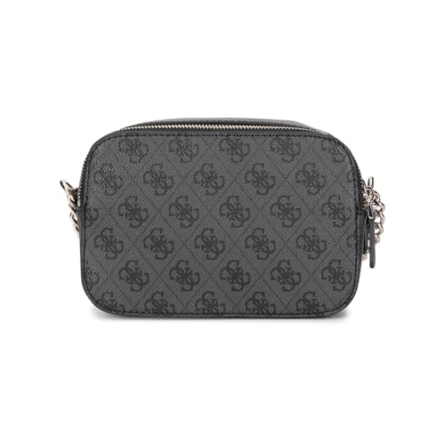 Guess Women Grey Printed Crossbody Camera Bag