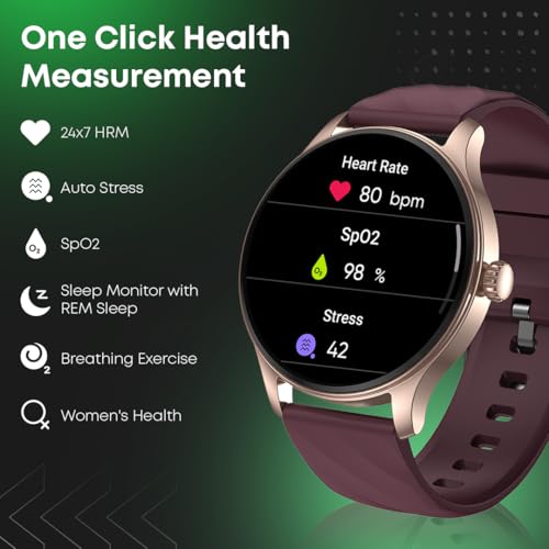 Fastrack Limitless XR1 Smart Watch, 1.38" Ultra VU Display, Singlesync BT Calling, Fast Charge, 100+ Sports Mode, Calculator, AI Voice Assistant, Upto 5 Days Battery, Health Suite, IP68