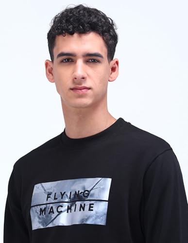 Regular Fit Brand Print Sweatshirt