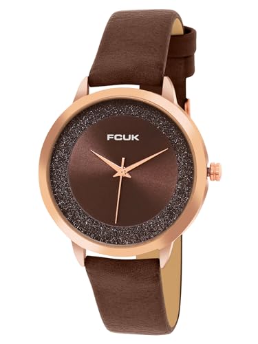 French Connection Analog Brown Dial Women's Watch-FK00025E
