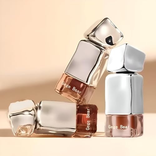 Gege Bear Perfect Matte Lip Tint | Long-Lasting Hydrating and Smudge Proof | Lightweight High Pigment Lip Stain For Flawless Finish | Non-sticky Lip Color Transfer Proof Nude Tint Perfect For Every Occasion for Every Girl (#6, 2.5g)