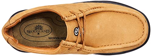 Woodland Mens G 4035ONW Camel Casual Shoe - 8 UK (42 EU) (G 4035ONW)