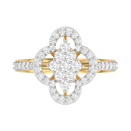 PC Jeweller 14k (585) Yellow Gold and Solitaire Ring for Women