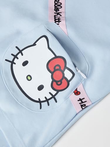 Max Girls Hello Kitty Print T-Shirt (Blue_2-3 Y)