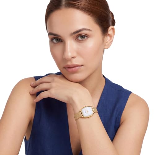 Daniel Wellington Tonneau 20mm Silver Dial Analog Women Watch - DW0DL2000
