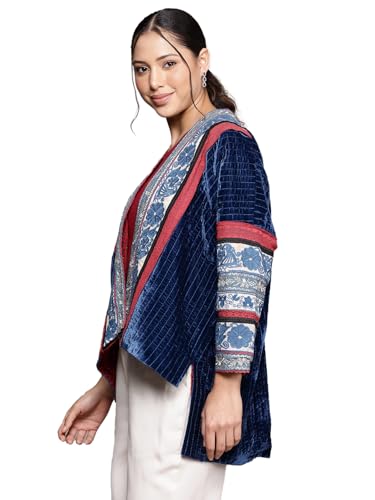 Ritu Kumar Blue Azra Jacket