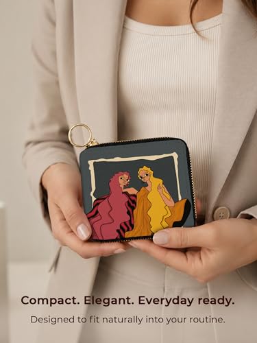Kalankit Rakhi Gifts for Sister | Rakshabandhan Gifts for Sister, Wallet for Woman | Compact Pocket Small Purse for Women, Mini Bi-Fold Card Holder, Women's Wallet | Cute Money Purse for Girls