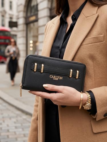 Carlton London Women Wallet,Black,Free Size