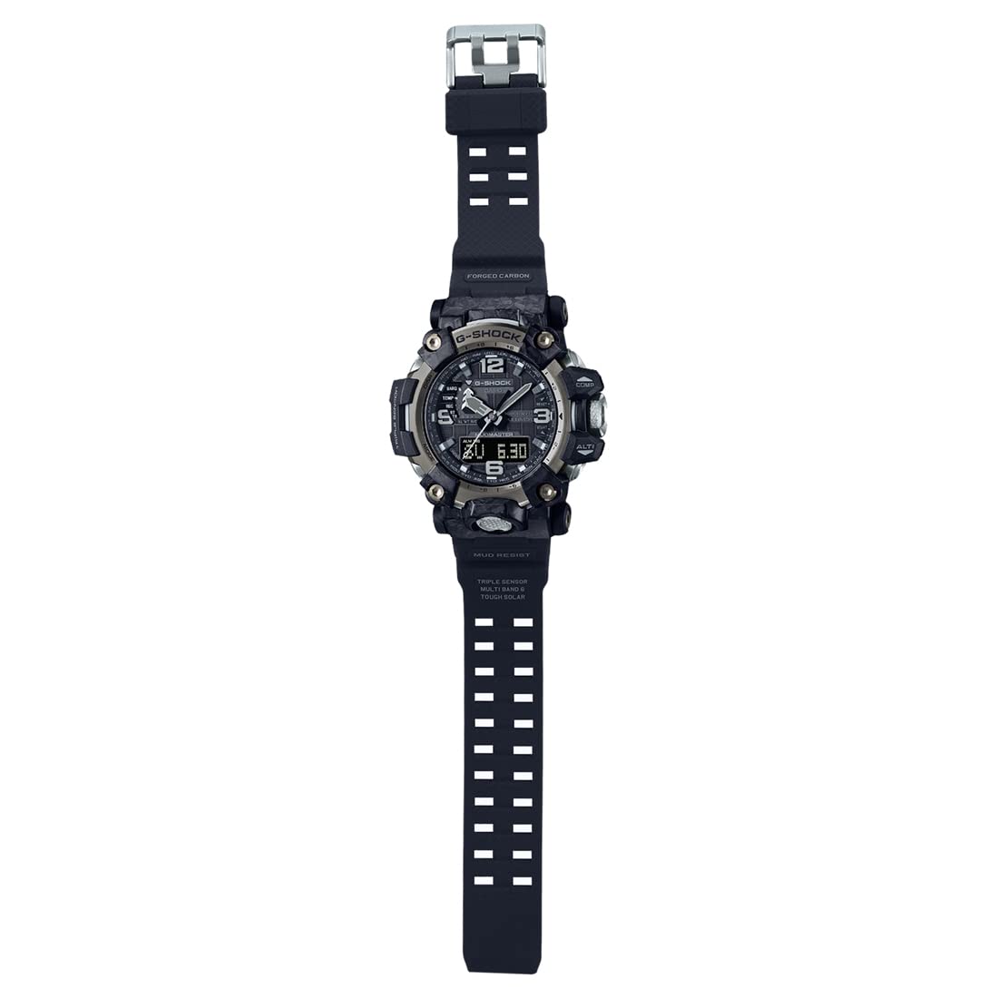 Casio G-Shock GWG-2000-1A1DR Gray IP Black Analog-Digital Dial Black Resin Strap Men's Watch Mud Resistant Barometer Altimeter G1175