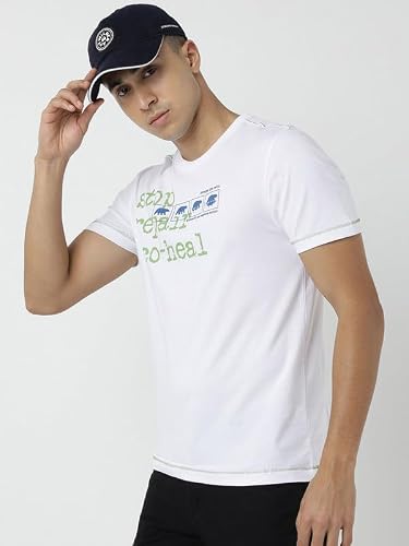 Men Reverse The Ratio Panda T-Shirt White