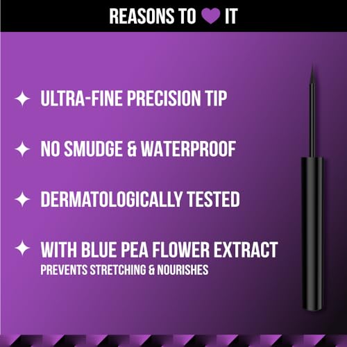 Staze 9To9 All Eyes On You Gel Eyeliner|Smudgeproof,Waterproof,16 Hrs Long Stay|One Stroke Application Formula|Lightweight,Water Resistent|Ultra-Pigmented Intense Matte Finish|01 Blackest Black|1.8Ml