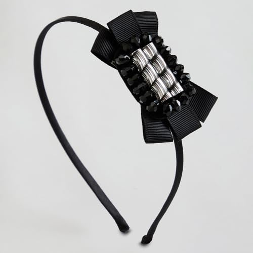 Hopscotch Girls Black Sleeveless Sequin Embellished Gown for Age (12-24 Months)