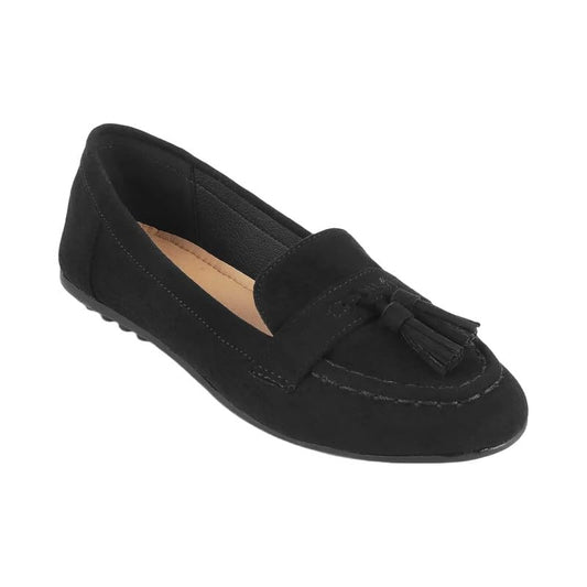tresmode Jonum Black Women's Casual Loafers in Size 3 UK / 36 EU