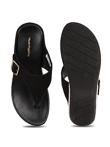 Hush Puppies Women's LUNA Black Heels - 6 UK (6736899)