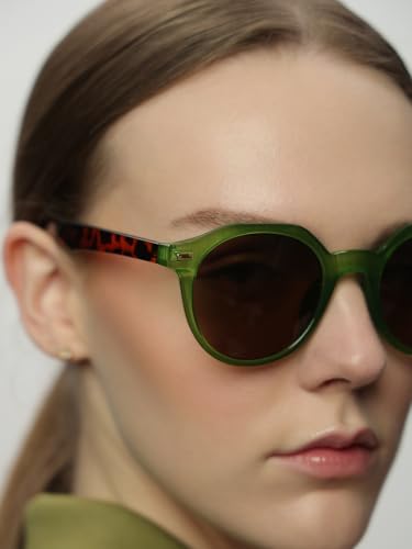 VERO MODA Women's Green Sunglasses