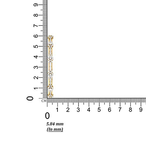 PC Jeweller 14k (585) Yellow Gold and Solitaire Bangle for Women