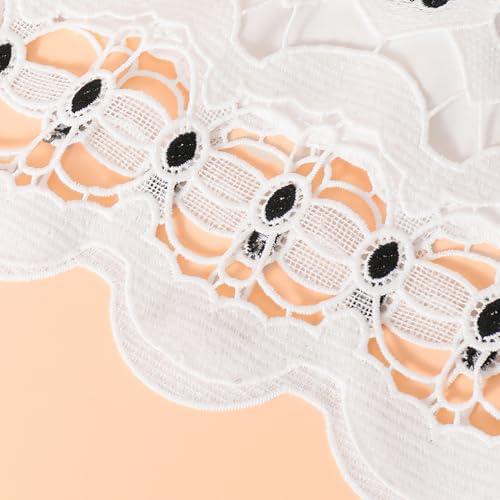 Hoscotch Girls Embellished White Sleeveless Jeans Set For Ages (4-5 Years)