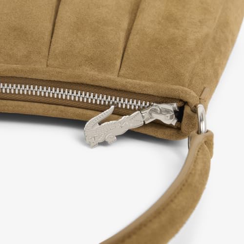 Medium Lenglen Suede Leather Purse