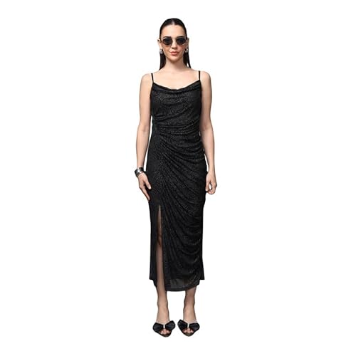 Kazo Berta Maxi Dress (Black_L)