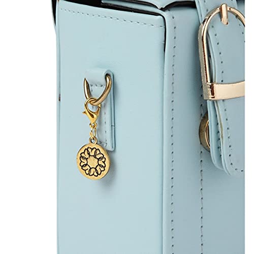 ACCESSHER stylish trendy Blue Solid Sling Bag for girls and women pack of 1