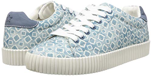 Bata Cara Knit Women's Blue Casual Shoes - 8 UK (5519555)