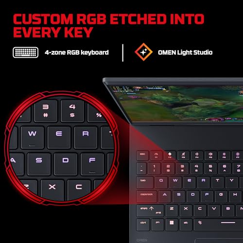 HP HyperX OMEN 15, AMD Ryzen 7 260, 8GB-RTX 5050, 24GB DDR5 (Upgradeable), 1TB SSD, 180Hz, 2.5K, 500 nits, 3ms resp time, 15.3''/38.9cm, Win11, Office24, Black, 2.42kg, gb0038AX, RGB, AI Gaming Laptop