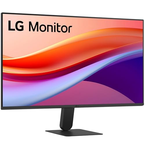 LG 27U411A-BD 68.5 cm (27 Inch) FHD (1920x1080) IPS Monitor, 1ms(MBR), 120Hz, Anti-Glare, sRGB 99%(Typ.), HDR10, 3-Side Virtually Borderless, Reader Mode, Flicker Safe, VGA, HDMI, Slim Stand, Black