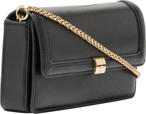 Cole Haan Women's Daniella Wallet on a Chain, Black, 0
