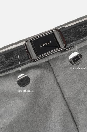 Men Black Solid Formal Belt