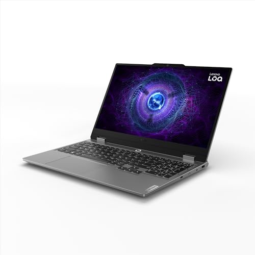 Lenovo LOQ 12th Gen Core i5-12450HX | NVIDIA RTX 3050 6GB (16GB RAM/512GB SSD/15.6" (39.6cm)/Windows 11/Office Home 2024/100% sRGB/Grey/2.4Kg), 83GS00LNIN Gaming Laptop