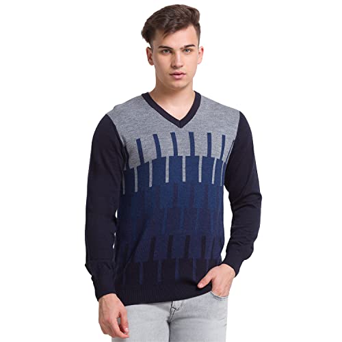 Colorplus Navy Sweater (Size: S)-CMWA03198-BE